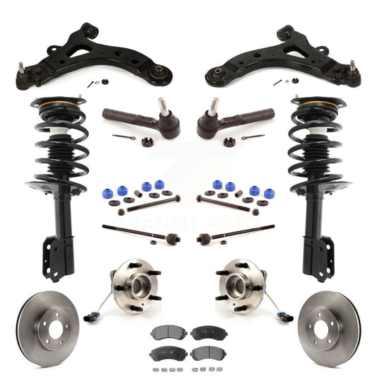 [Avant] Kit d'ensemble de jambe de suspension avec ressort hélicoïdal pour Buick Rendezvous Pontiac Aztek AWD KM-100004