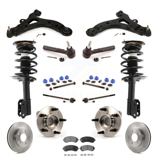 [Avant] Kit d'ensemble de jambe de suspension avec ressort hélicoïdal pour Buick Rendezvous Pontiac Aztek KM-100005