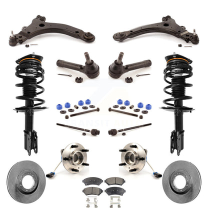 [Avant] Kit d'ensemble de jambe de suspension avec ressort hélicoïdal pour Pontiac Grand Prix Excludes 17" 18" Wheels Police Taxi Models KM-100006