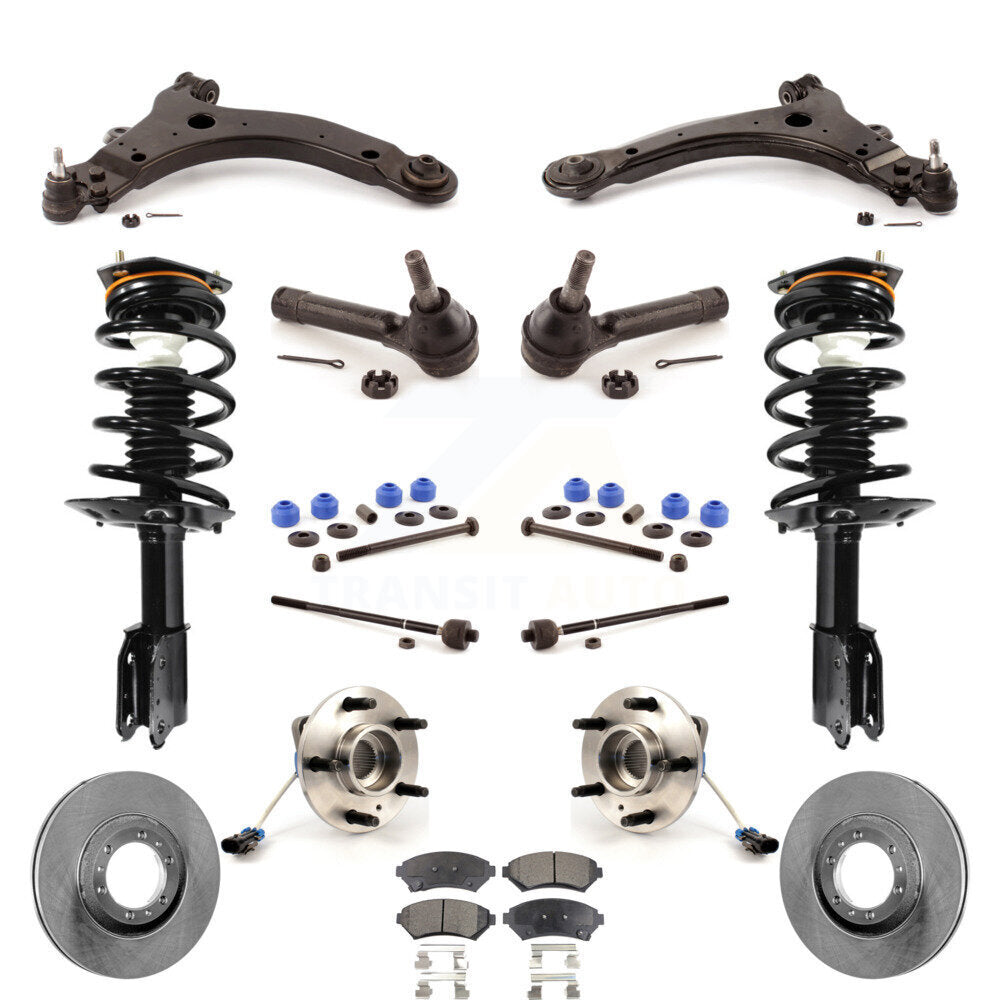 [Avant] Kit d'ensemble de jambe de suspension avec ressort hélicoïdal pour Chevrolet Venture Pontiac Montana Oldsmobile Silhouette Trans Sport KM-100009