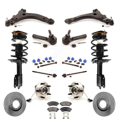 [Avant] Kit d'ensemble de jambe de suspension avec ressort hélicoïdal pour Chevrolet Venture Pontiac Montana Oldsmobile Silhouette Trans Sport KM-100009