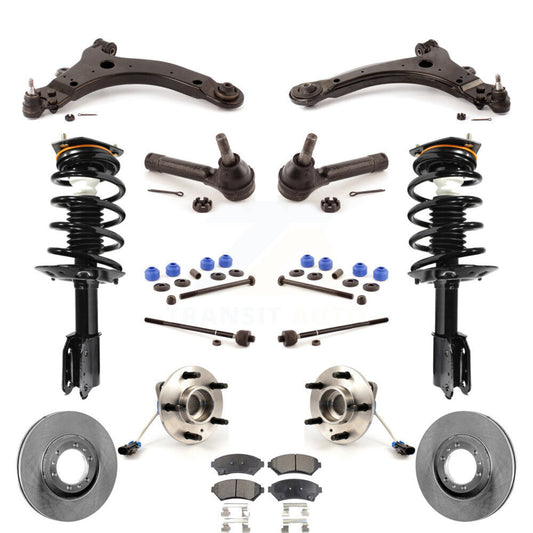 [Avant] Kit d'ensemble de jambe de suspension avec ressort hélicoïdal pour Chevrolet Venture Pontiac Montana Oldsmobile Silhouette Trans Sport KM-100009