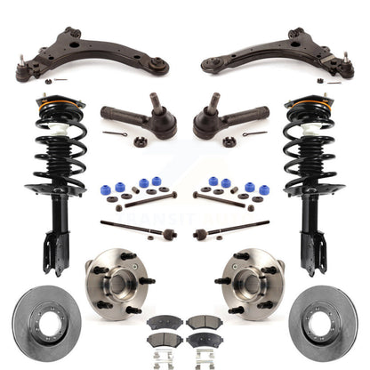 [Avant] Kit d'ensemble de jambe de suspension avec ressort hélicoïdal pour Chevrolet Venture Pontiac Montana KM-100011