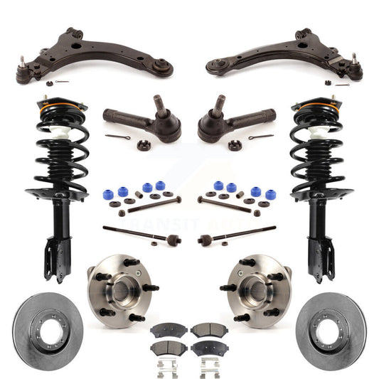 [Avant] Kit d'ensemble de jambe de suspension avec ressort hélicoïdal pour Chevrolet Venture Pontiac Montana KM-100011