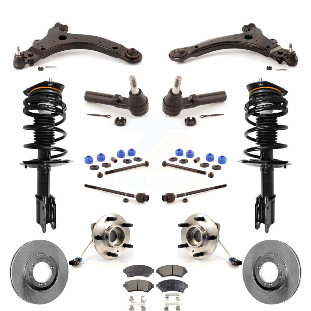 [Avant] Kit d'ensemble de jambe de suspension avec ressort hélicoïdal pour Buick Century Regal Excludes 17" 18" Wheels Police Taxi Models KM-100012