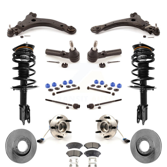 [Avant] Kit d'ensemble de jambe de suspension avec ressort hélicoïdal pour Buick Century Regal Excludes 17" 18" Wheels Police Taxi Models KM-100012