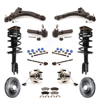 [Avant] Kit d'ensemble de jambe de suspension avec ressort hélicoïdal pour Buick LaCrosse Allure Excludes 17" 18" Wheels Police Taxi Models KM-100014 par Transit Auto