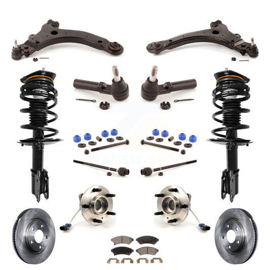 [Avant] Kit d'ensemble de jambe de suspension avec ressort hélicoïdal pour Buick LaCrosse Allure Excludes 17" 18" Wheels Police Taxi Models KM-100014