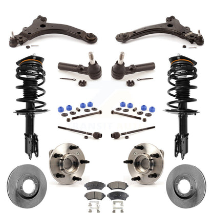 [Avant] Kit d'ensemble de jambe de suspension avec ressort hélicoïdal pour Buick Century Regal Excludes 17" 18" Wheels Police Taxi Models Non-ABS KM-100016