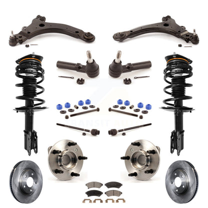 [Avant] Kit d'ensemble de jambe de suspension avec ressort hélicoïdal pour 2005 Buick LaCrosse Allure Excludes 17" 18" Wheels Police Taxi Models Non-ABS KM-100018