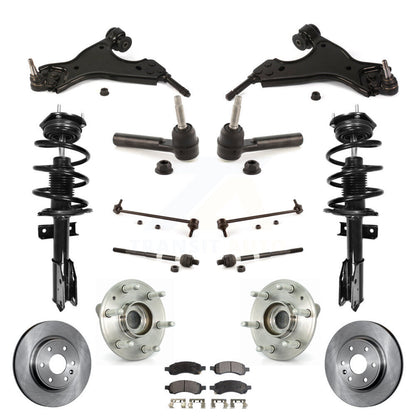 [Avant] Kit d'ensemble de jambe de suspension avec ressort hélicoïdal pour GMC Acadia Chevrolet Traverse Buick Enclave Saturn Outlook KM-100079