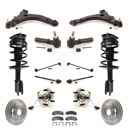 [Avant] Kit d'ensemble de jambe de suspension avec ressort hélicoïdal pour Buick LaCrosse Allure Excludes 17" 18" Wheels Police Taxi Models KM-100090