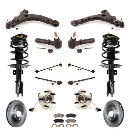 [Avant] Kit d'ensemble de jambe de suspension avec ressort hélicoïdal pour Pontiac Grand Prix 3.8L avec 4-Wheel ABS KM-100091