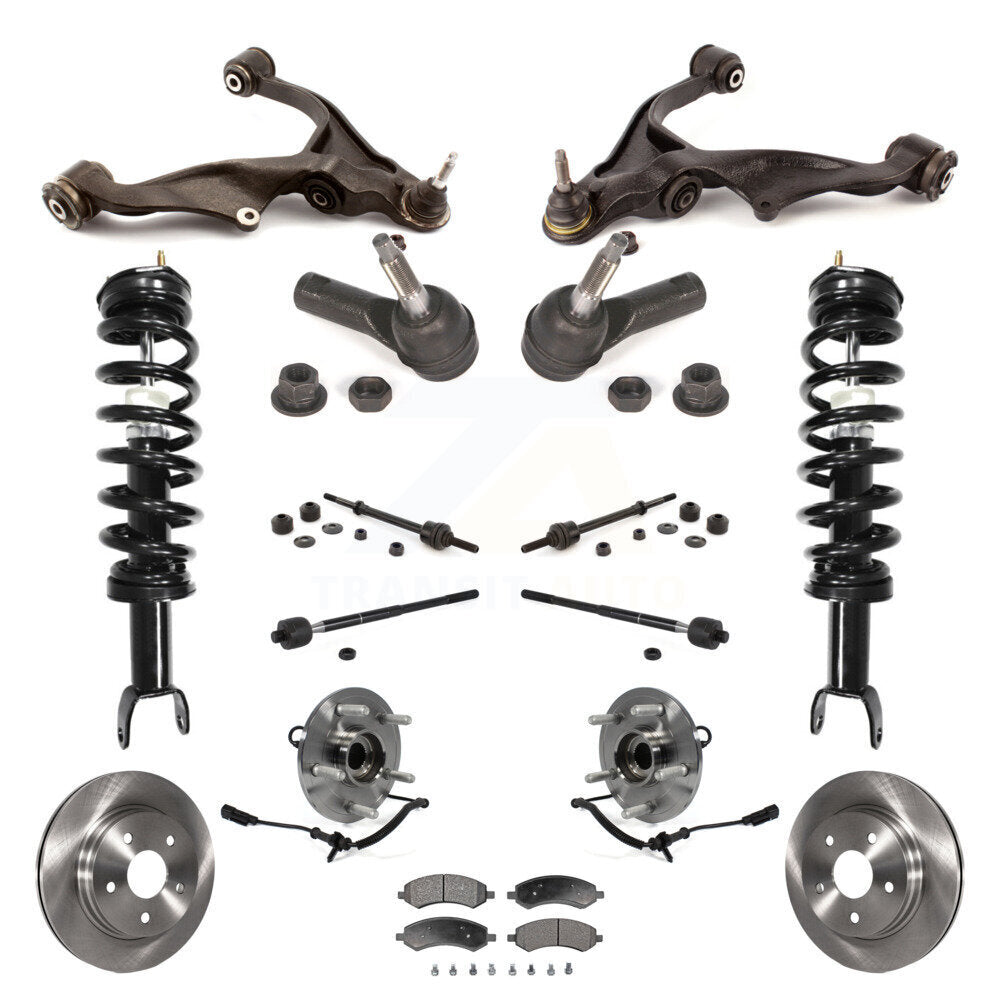 [Avant] Kit d'ensemble de jambe de suspension avec ressort hélicoïdal pour Ram 1500 Classic Excludes Rear Wheel Drive TRX Models avec Air Ride/Lift 4WD KM-100093