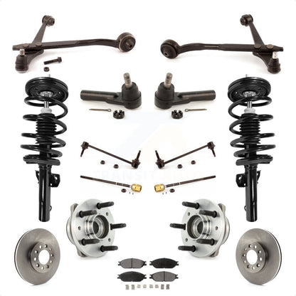 [Avant] Kit d'ensemble de jambe de suspension avec ressort hélicoïdal pour 1999-2003 Ford Windstar Excludes Handivan Models KM-100095 par Transit Auto