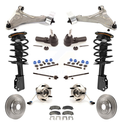 [Avant] Kit d'ensemble de jambe de suspension avec ressort hélicoïdal pour 2006-2011 Buick Lucerne 4.6L Excludes Magnetic Ride KM-100096