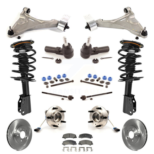 [Avant] Kit d'ensemble de jambe de suspension avec ressort hélicoïdal pour Buick Lucerne Excludes Magnetic Ride KM-100097