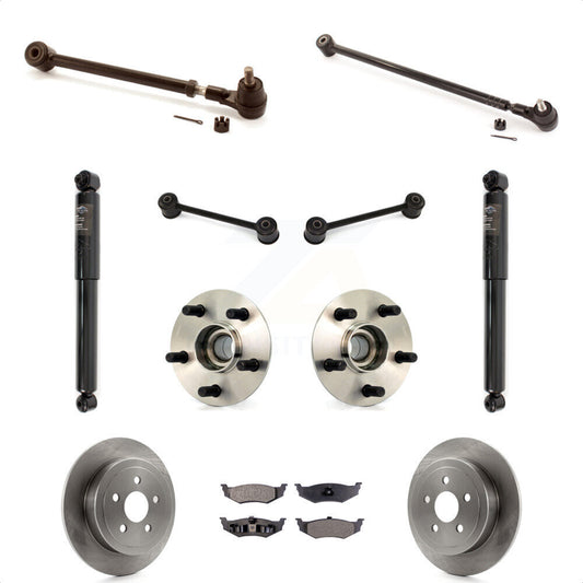 [Arrière] Kit d'ensemble de bras de suspension et joint à rotule pour 2008-2010 Chrysler PT Cruiser KM-100107 par Transit Auto
