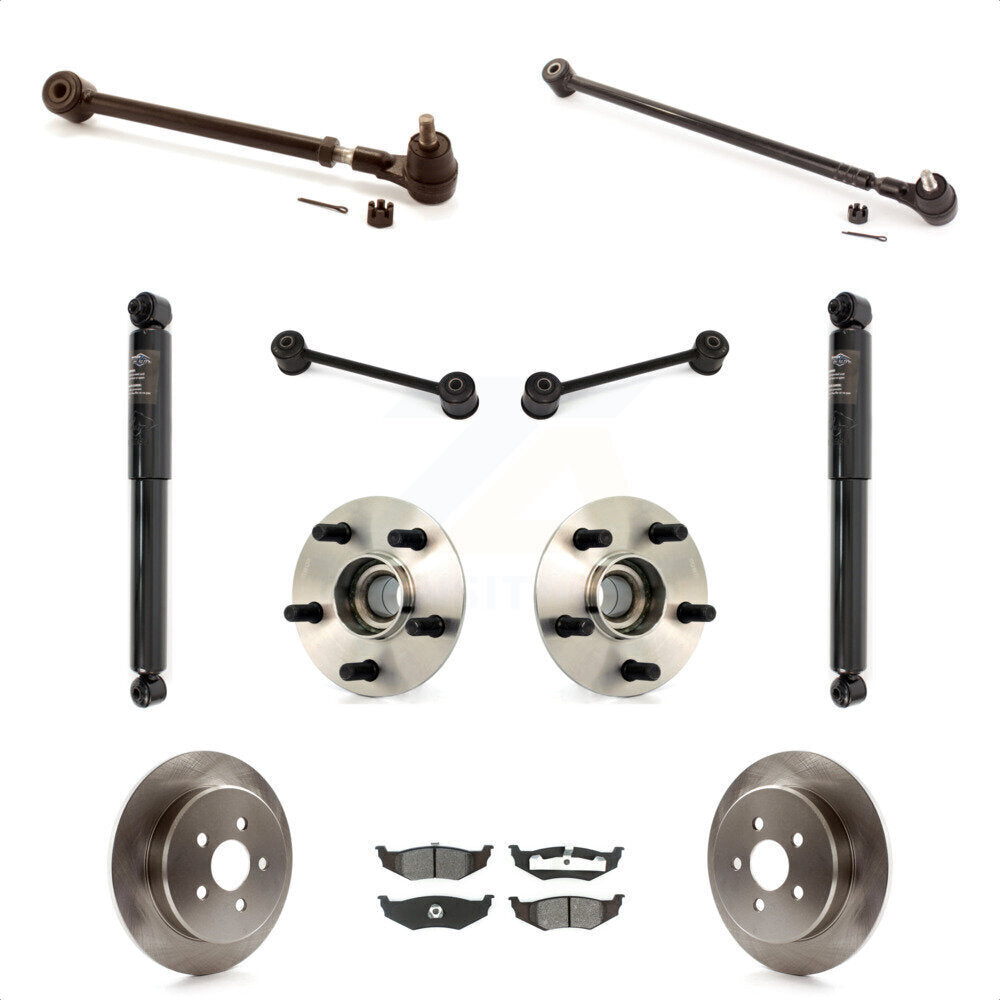 [Arrière] Kit d'ensemble de bras de suspension et joint à rotule pour 2003-2006 Chrysler PT Cruiser Turbocharged KM-100127 par Transit Auto