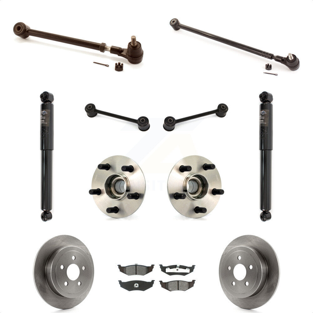 [Arrière] Kit d'ensemble de bras de suspension et joint à rotule pour 2008-2010 Chrysler PT Cruiser KM-100129 par Transit Auto