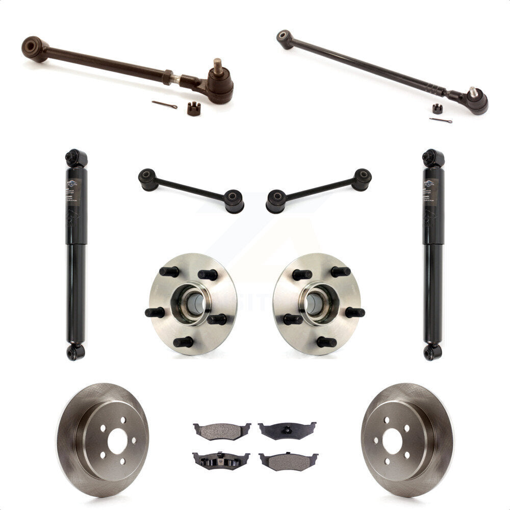 [Arrière] Kit d'ensemble de bras de suspension et joint à rotule pour 2003-2006 Chrysler PT Cruiser Turbocharged KM-100149 par Transit Auto