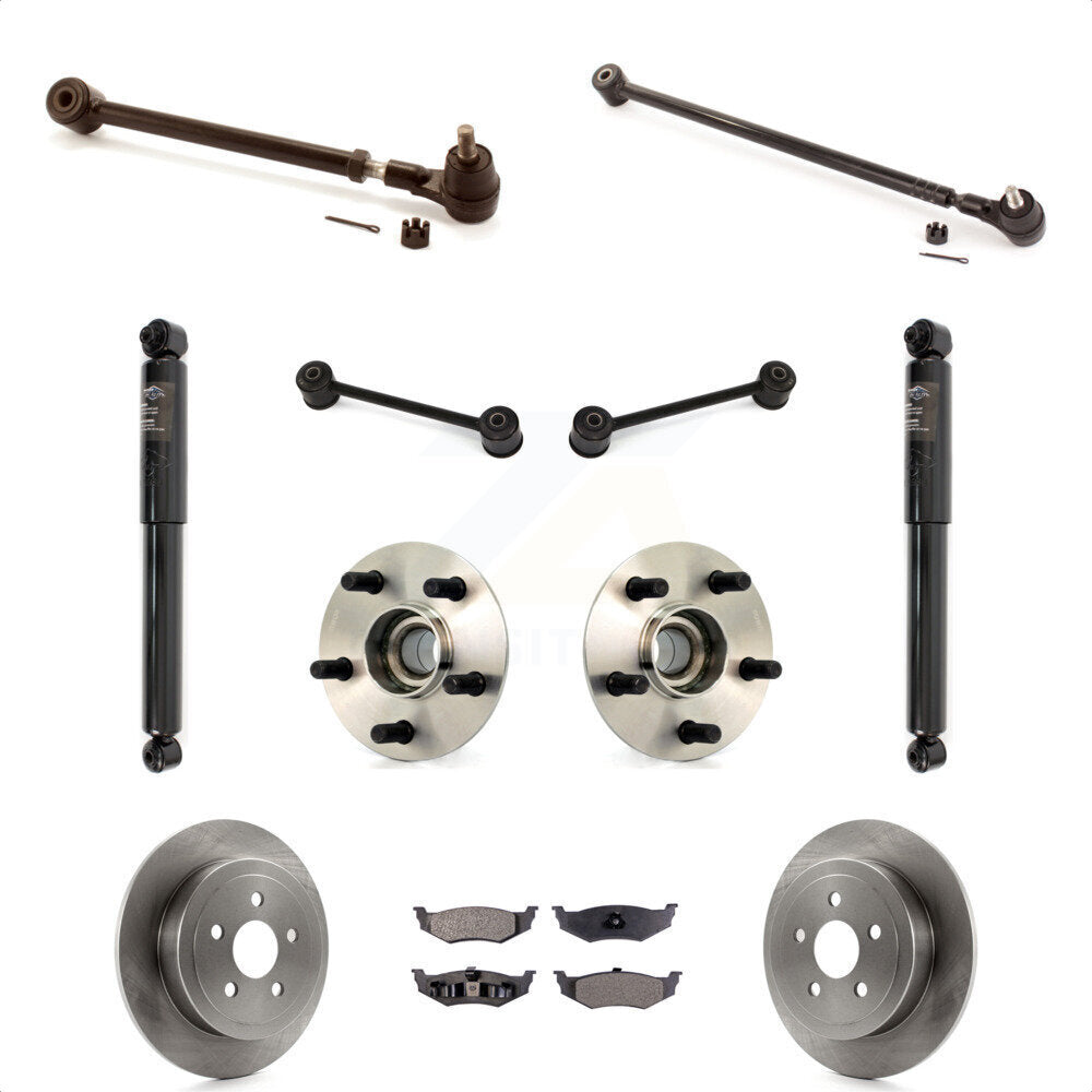 [Arrière] Kit d'ensemble de bras de suspension et joint à rotule pour 2008-2010 Chrysler PT Cruiser KM-100151 par Transit Auto