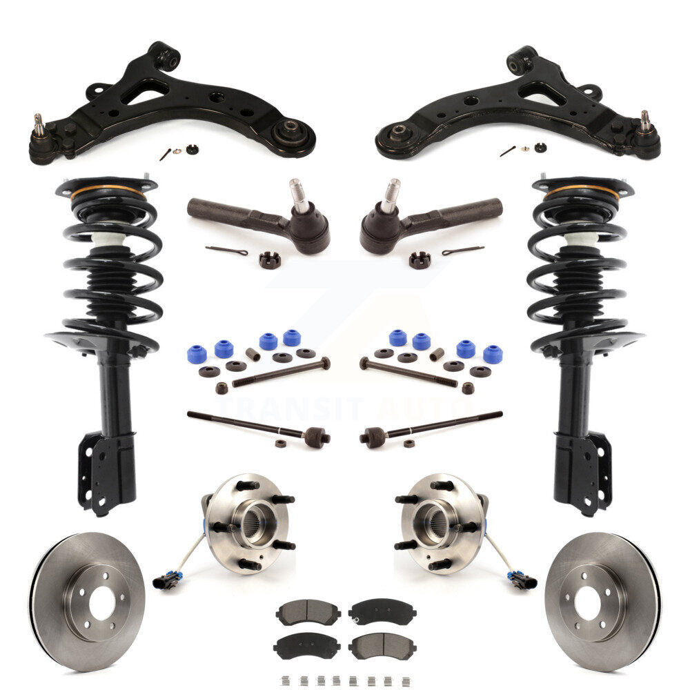 [Avant] Kit d'ensemble de jambe de suspension avec ressort hélicoïdal pour Buick Rendezvous Pontiac Aztek AWD KM-100186