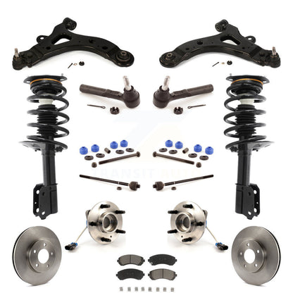 [Avant] Kit d'ensemble de jambe de suspension avec ressort hélicoïdal pour Buick Rendezvous Pontiac Aztek AWD KM-100186
