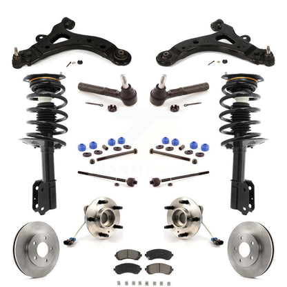[Avant] Kit d'ensemble de jambe de suspension avec ressort hélicoïdal pour Buick Rendezvous Pontiac Aztek KM-100188