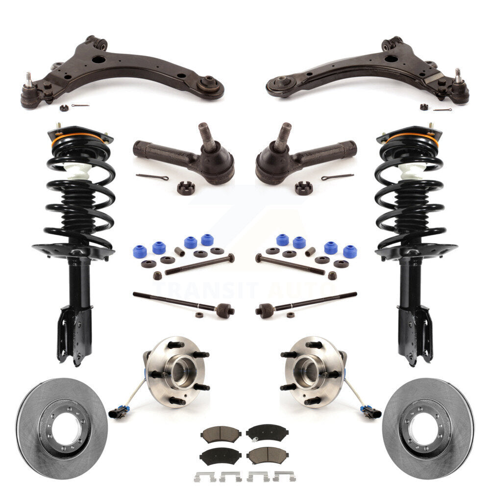 [Avant] Kit d'ensemble de jambe de suspension avec ressort hélicoïdal pour Chevrolet Venture Pontiac Montana Oldsmobile Silhouette Trans Sport KM-100194