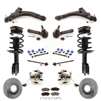 [Avant] Kit d'ensemble de jambe de suspension avec ressort hélicoïdal pour Chevrolet Venture Pontiac Montana Oldsmobile Silhouette Trans Sport KM-100194