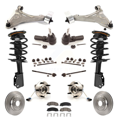 [Avant] Kit d'ensemble de jambe de suspension avec ressort hélicoïdal pour 2006-2011 Buick Lucerne 4.6L Excludes Magnetic Ride KM-100201
