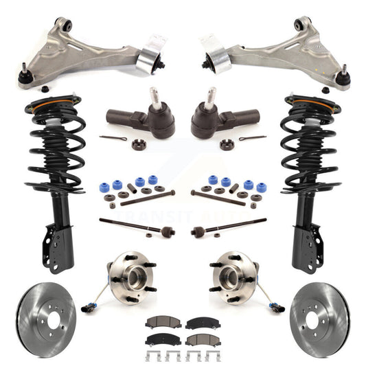 [Avant] Kit d'ensemble de jambe de suspension avec ressort hélicoïdal pour Buick Lucerne Excludes Magnetic Ride KM-100202