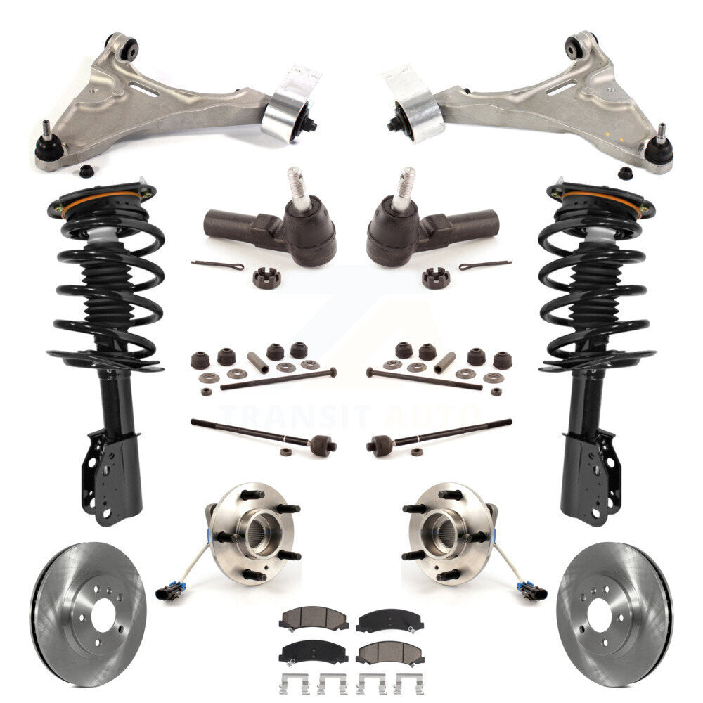 [Avant] Kit d'ensemble de jambe de suspension avec ressort hélicoïdal pour Buick Lucerne Excludes Magnetic Ride KM-100203
