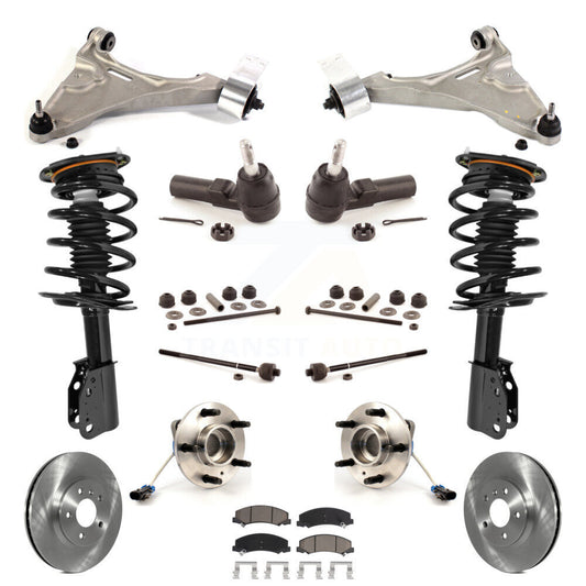 [Avant] Kit d'ensemble de jambe de suspension avec ressort hélicoïdal pour Buick Lucerne Excludes Magnetic Ride KM-100203