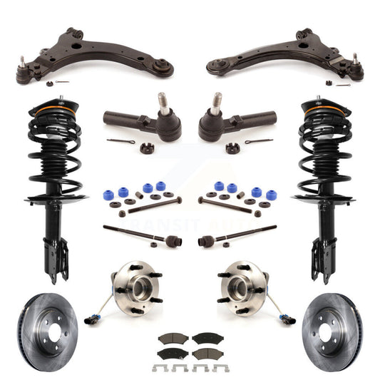 [Avant] Kit d'ensemble de jambe de suspension avec ressort hélicoïdal pour Buick LaCrosse Allure Excludes 17" 18" Wheels Police Taxi Models KM-100205