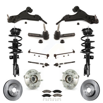 [Avant] Kit d'ensemble de jambe de suspension avec ressort hélicoïdal pour GMC Acadia Chevrolet Traverse Buick Enclave Saturn Outlook KM-100207