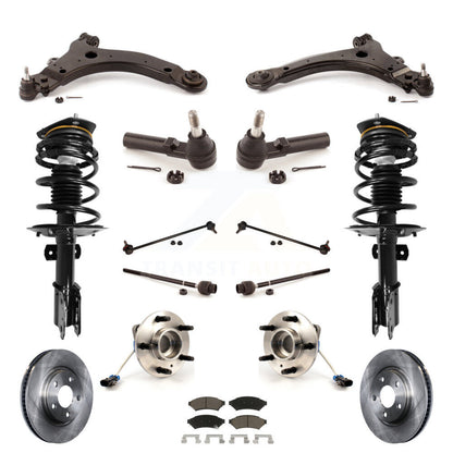 [Avant] Kit d'ensemble de jambe de suspension avec ressort hélicoïdal pour Pontiac Grand Prix 3.8L avec 4-Wheel ABS KM-100220