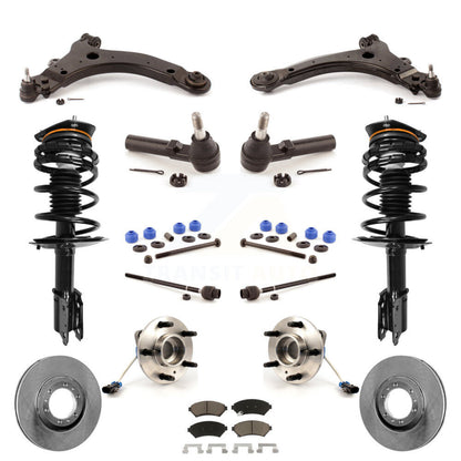 [Avant] Kit d'ensemble de jambe de suspension avec ressort hélicoïdal pour Buick Century Regal Excludes 17" 18" Wheels Police Taxi Models KM-100235