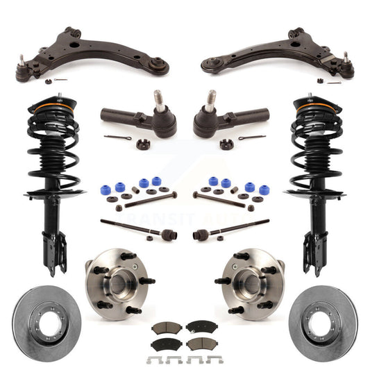 [Avant] Kit d'ensemble de jambe de suspension avec ressort hélicoïdal pour Buick Century Regal Excludes 17" 18" Wheels Police Taxi Models Non-ABS KM-100239
