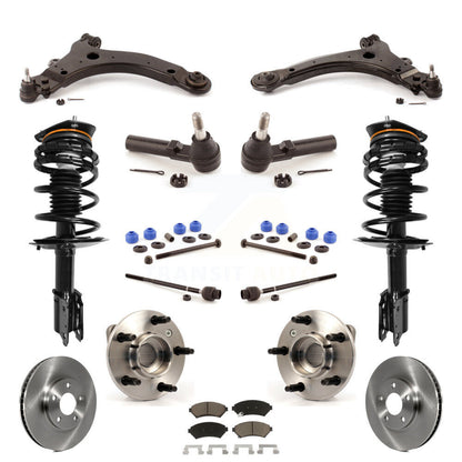 [Avant] Kit d'ensemble de jambe de suspension avec ressort hélicoïdal pour 2003 Chevrolet Monte Carlo Non-ABS Excludes 17" 18" Wheels Police Taxi Models KM-100247