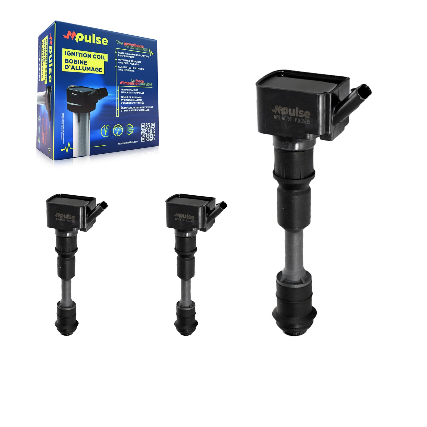 Bobine allumage pour Volvo XC60 XC90 XC40 S60 V60 Cross Country XC70 S90 V90 S80 KMP-100200