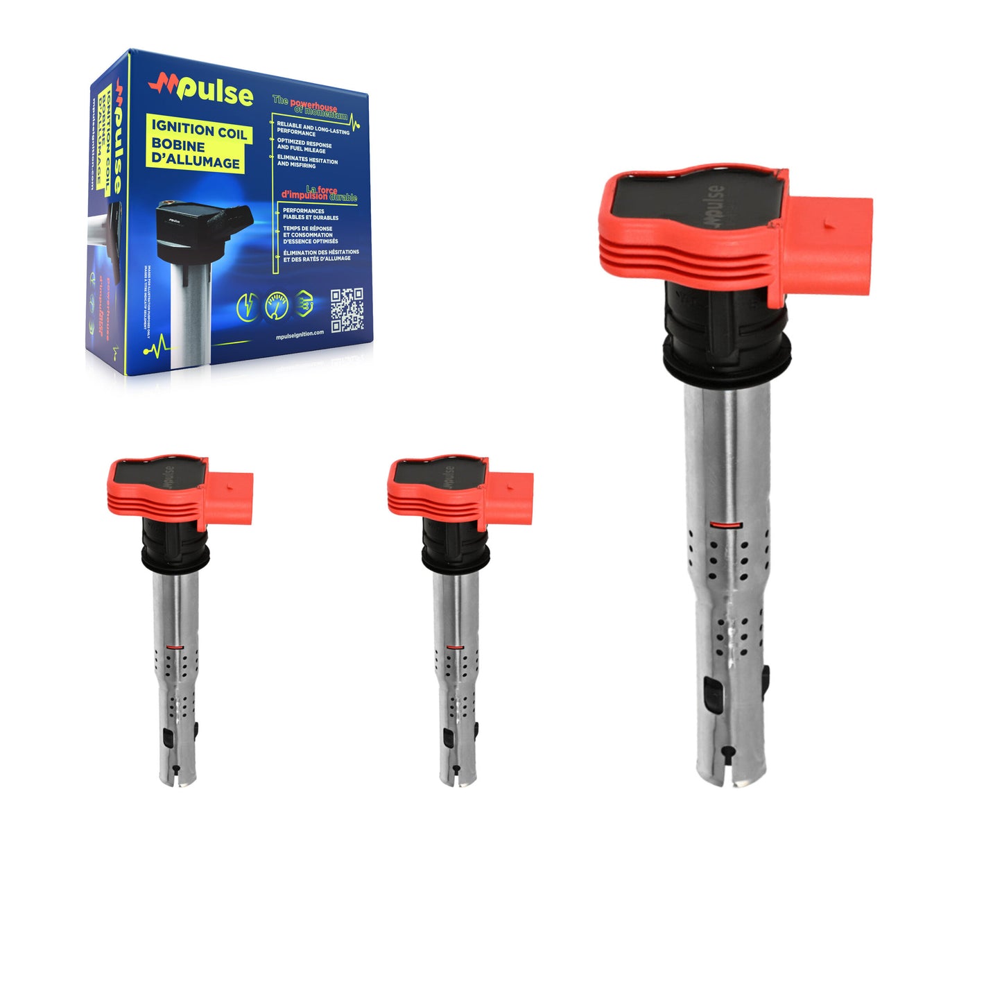 Bobine allumage pour Audi Q5 Q7 A4 Quattro Porsche Cayenne Volkswagen Touareg A6 S4 KMP-100208