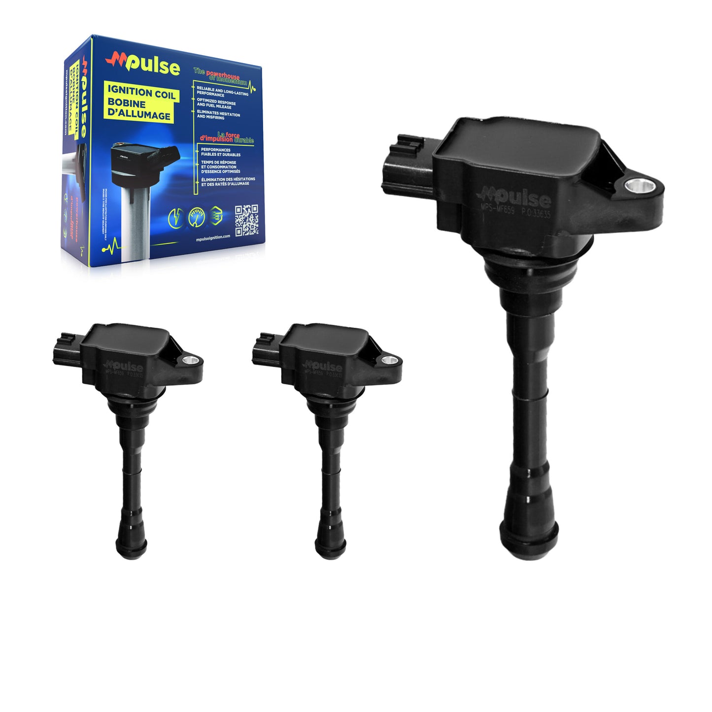 Bobine allumage pour Nissan Rogue Sport Qashqai Juke Sentra KMP-100306