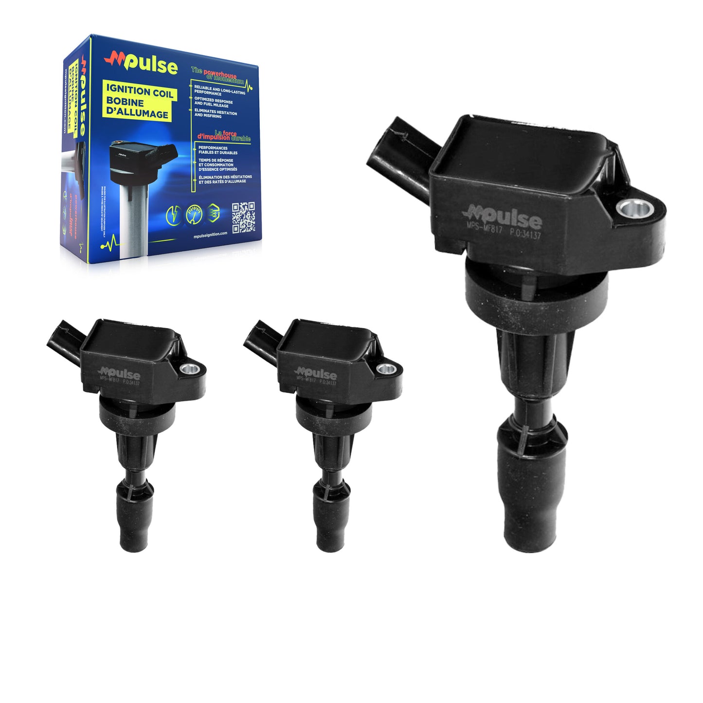 Bobine allumage pour Hyundai Kia Elantra Tucson Kona Seltos Forte Soul Sonata GT KMP-100330