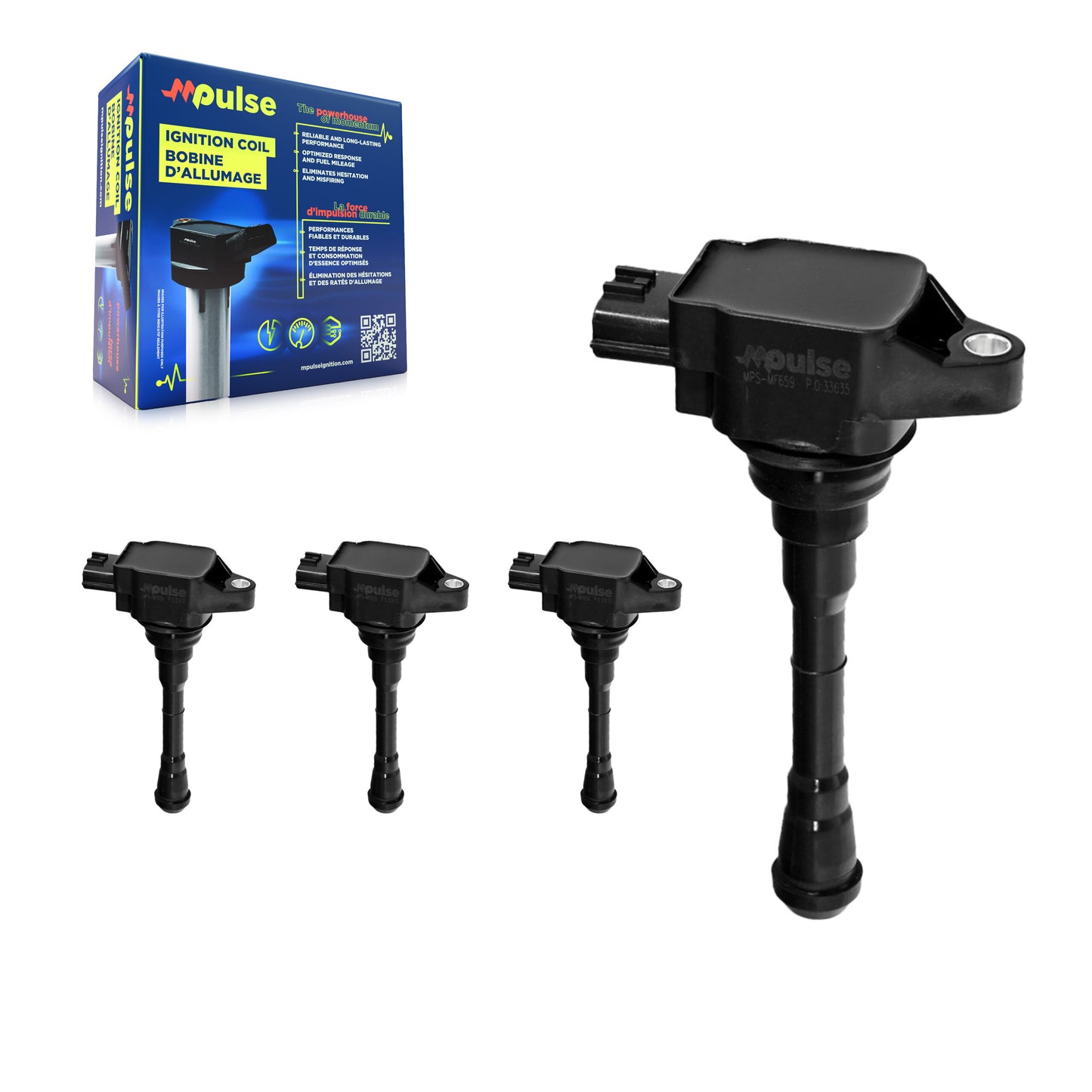 Bobine allumage pour Nissan Rogue Sport Qashqai Juke Sentra KMP-100388