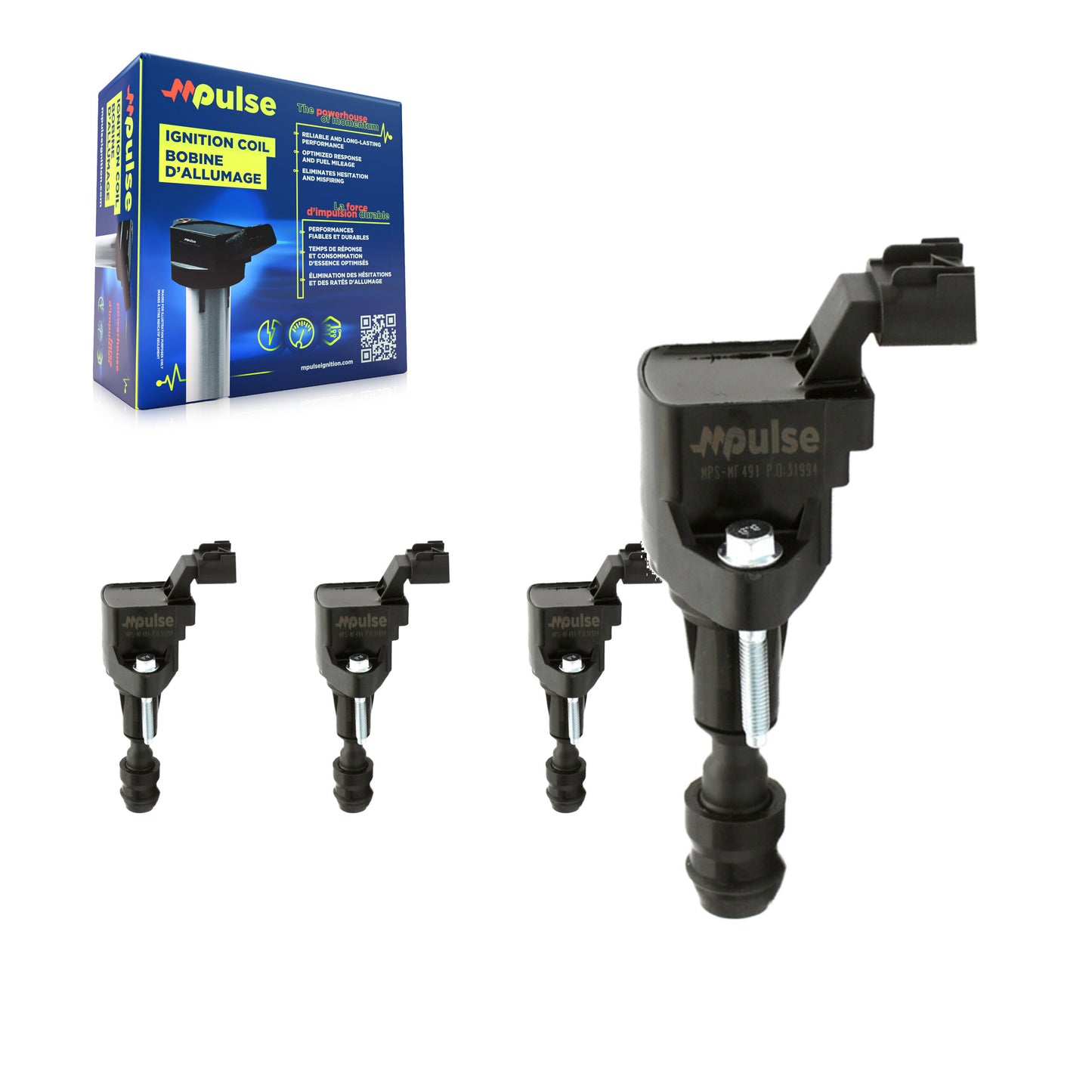 Bobine allumage pour Chevrolet Equinox GMC Terrain Cobalt Malibu Buick Pontiac G5 KMP-100391