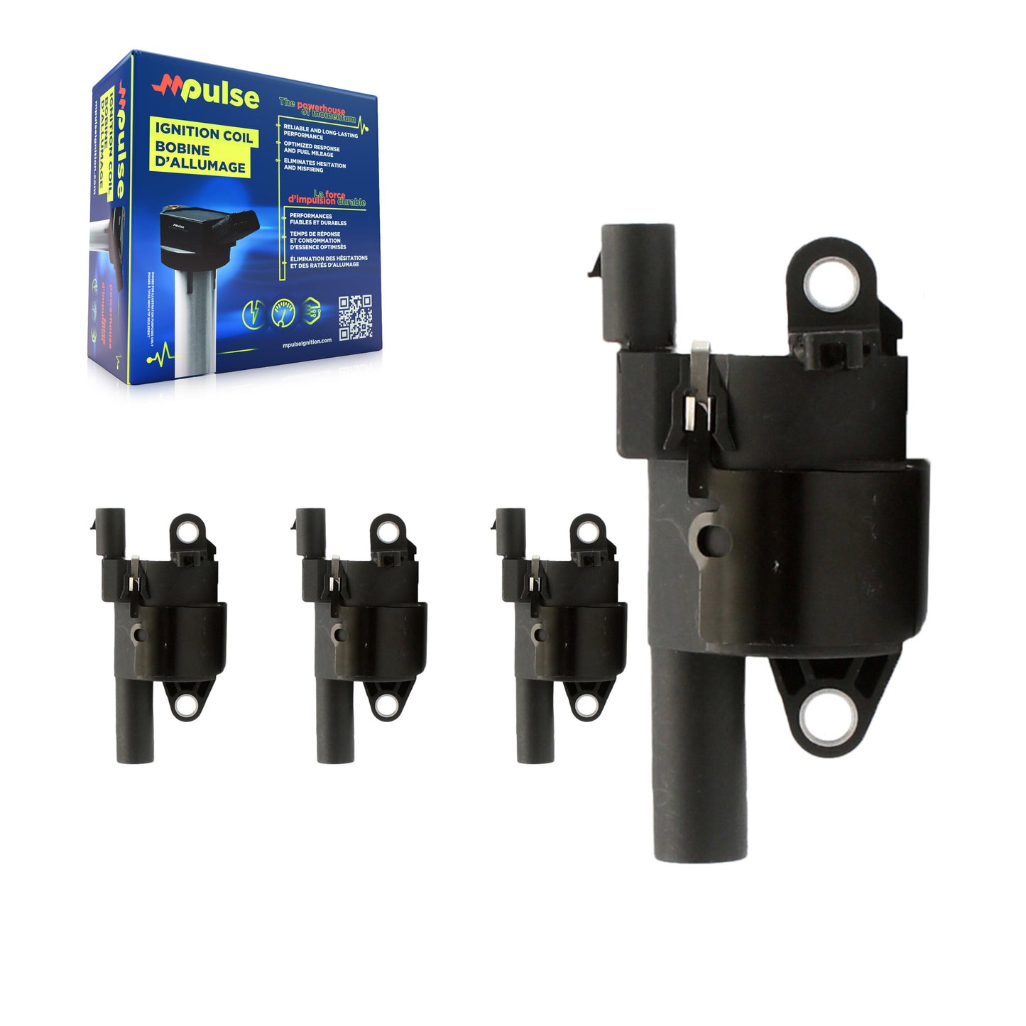 Bobine allumage pour Chevrolet GMC Silverado 1500 Sierra 2500 HD Tahoe Yukon 3500 KMP-100396