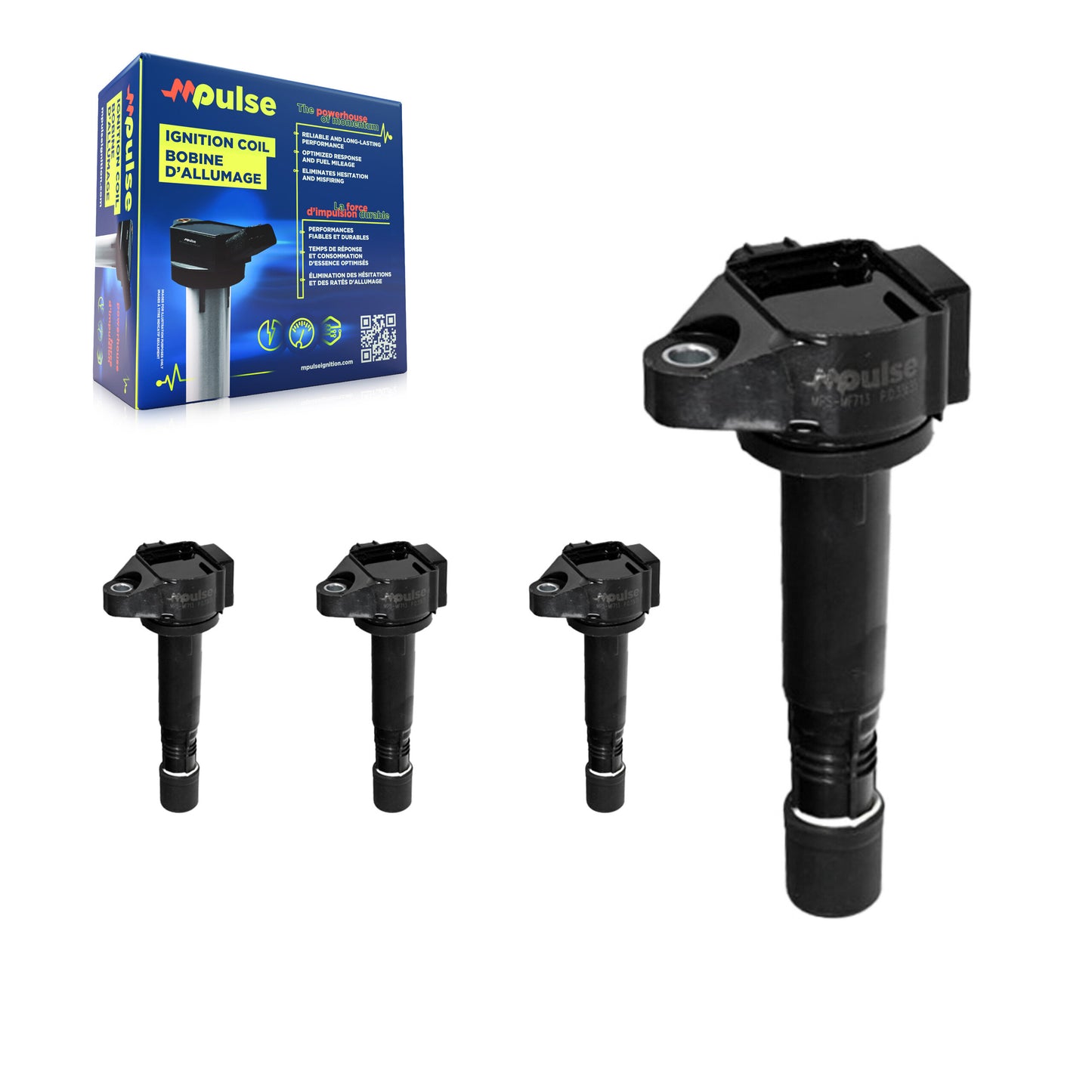 Bobine allumage pour Honda Acura Accord Pilot MDX Odyssey Ridgeline RDX TLX RLX KMP-100436