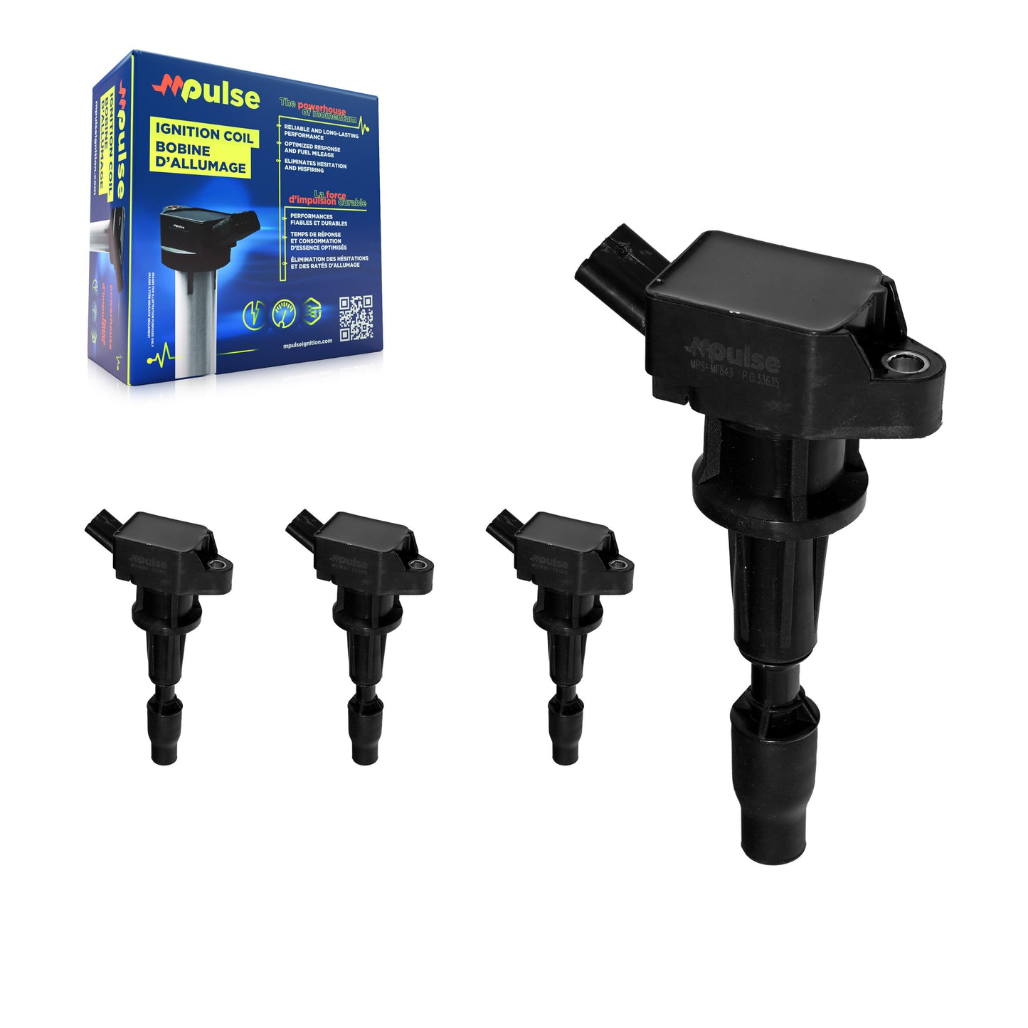 Bobine allumage pour Hyundai Elantra Ioniq Kia Niro KMP-100497